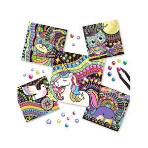 Suncatcher Gem Art Kits: 5 Designs, Diamond Painting for Kids, Window Art Crafts